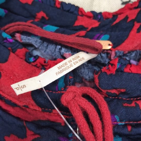 Free People Love Letter Floral Print Tunic - Picture 8 of 9